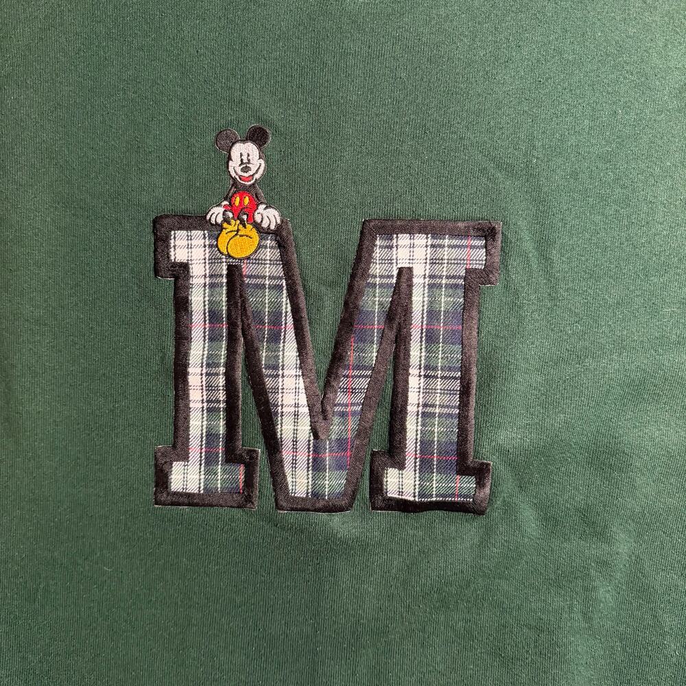 Vintage Mickey & Company Sweatshirt Emerald Green Size Large - Picture 6 of 6